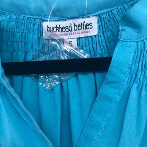 Buckhead Betty blue top - Picture 3 of 4